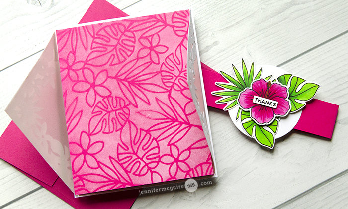 Triangle Gatefold Card Video by Jennifer McGuire Ink