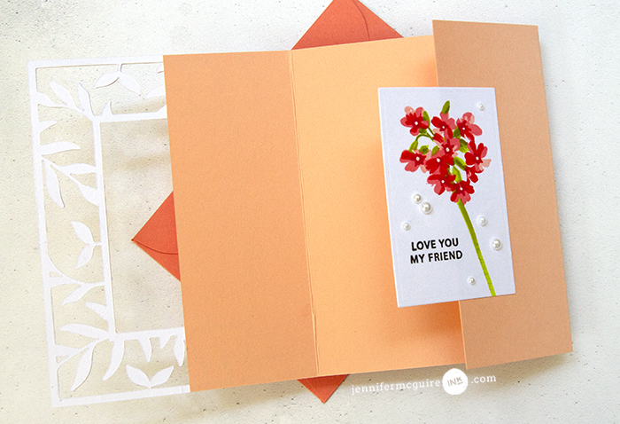 Interlocking Gatefold Cards Video by Jennifer McGuire Ink