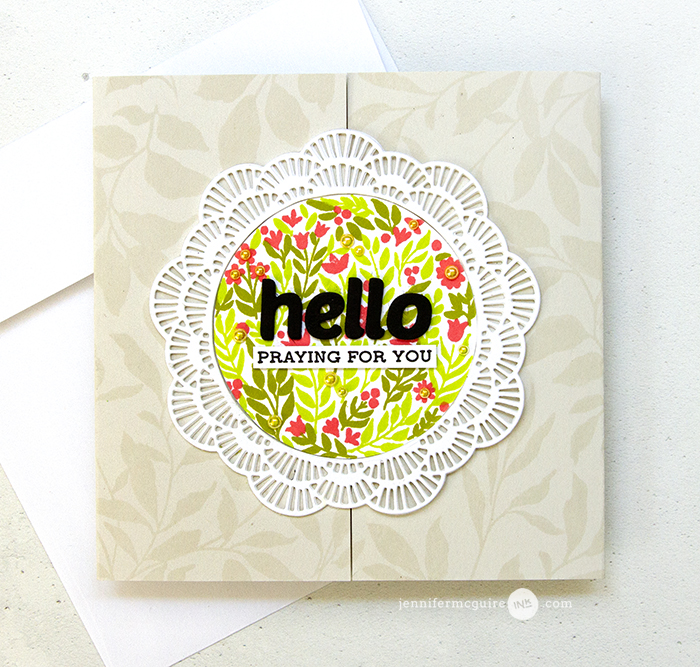 Interlocking Gatefold Cards Video by Jennifer McGuire Ink