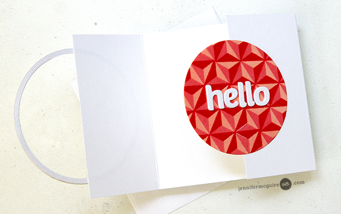 Interlocking Gatefold Cards Video by Jennifer McGuire Ink