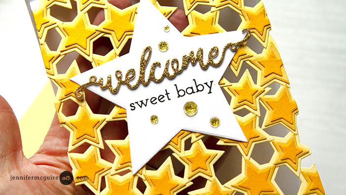 See Through Die Cut Cards Video by Jennifer McGuire Ink