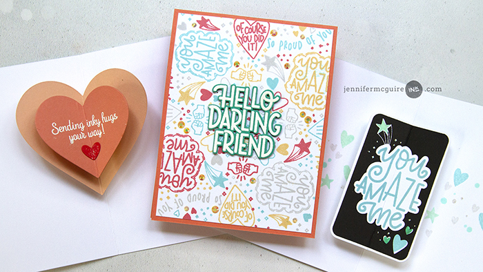 Pop Up Panel Cards Video by Jennifer McGuire Ink