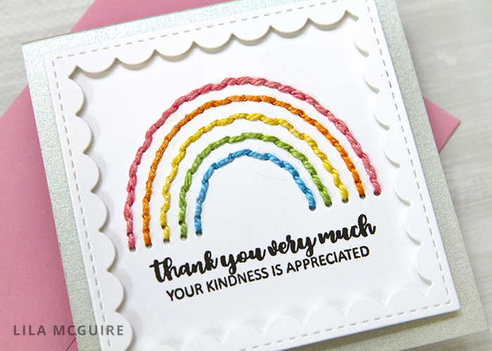 Stitching Dies Video by Jennifer McGuire Ink