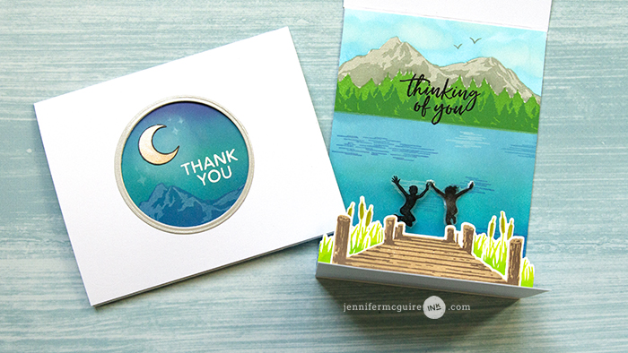 Pop Up Trifold Card Video by Jennifer McGuire Ink