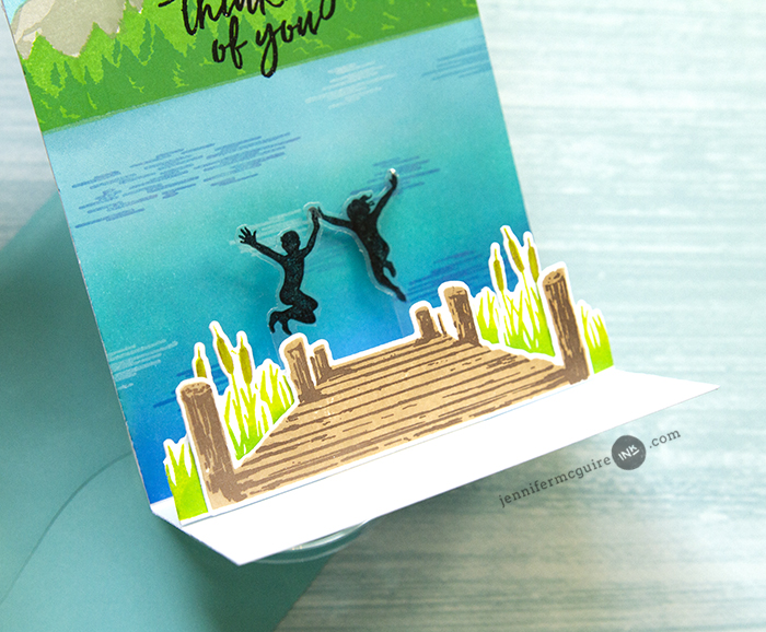 Pop Up Trifold Card Video by Jennifer McGuire Ink