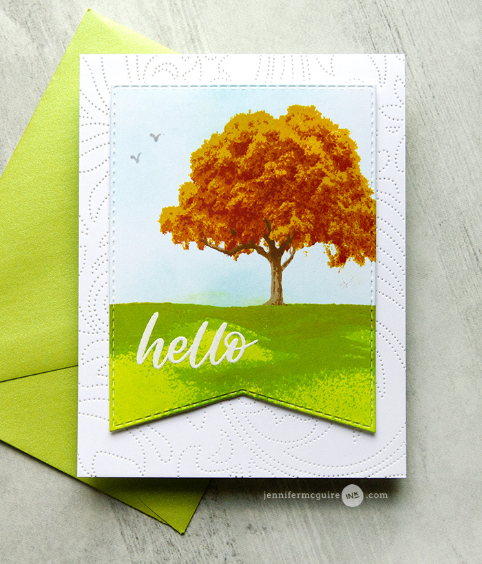 Stamp Layering Tips Video by Jennifer McGuire Ink