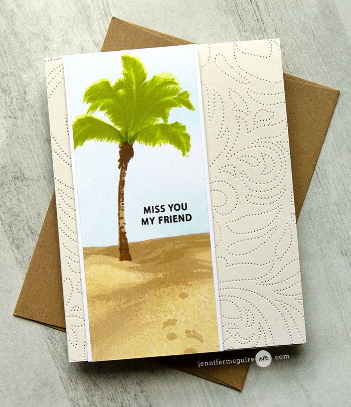 Stamp Layering Tips Video by Jennifer McGuire Ink