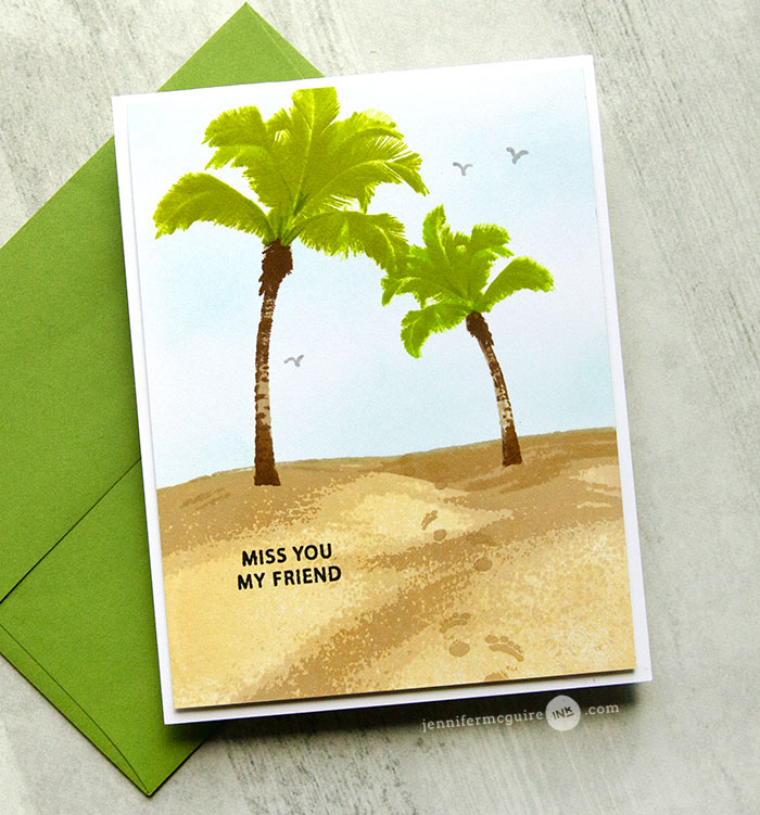 Stamp Layering Tips Video by Jennifer McGuire Ink