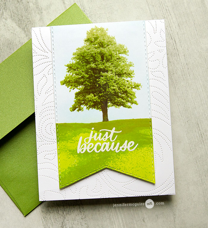 Stamp Layering Tips Video by Jennifer McGuire Ink