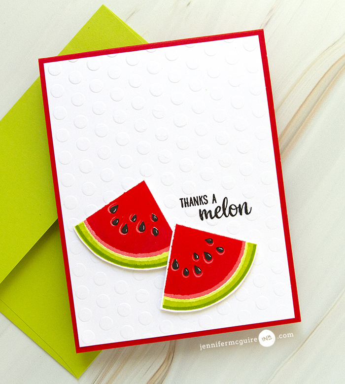 Most Stamp Layering Tips Video by Jennifer McGuire Ink
