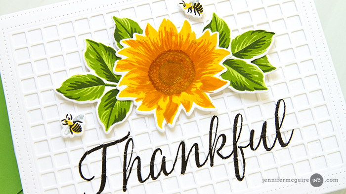 Most Stamp Layering Tips Video by Jennifer McGuire Ink