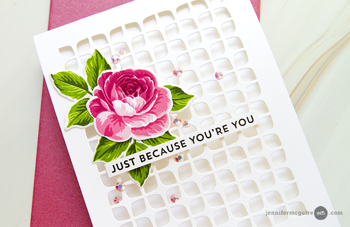 Most Stamp Layering Tips Video by Jennifer McGuire Ink