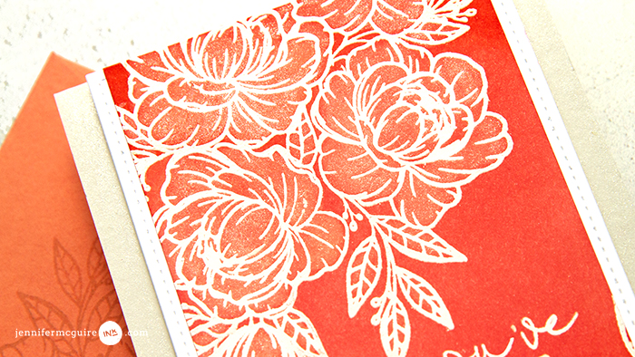 1 Stamp 5 Techniques Video by Jennifer McGuire Ink
