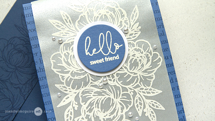 1 Stamp 5 Techniques Video by Jennifer McGuire Ink
