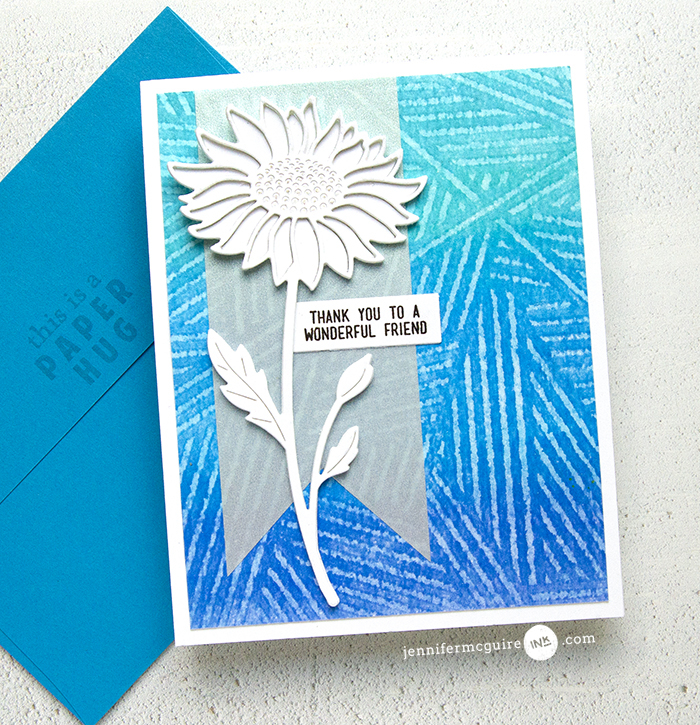 Watercolor Wash Resist Video by Jennifer McGuire Ink