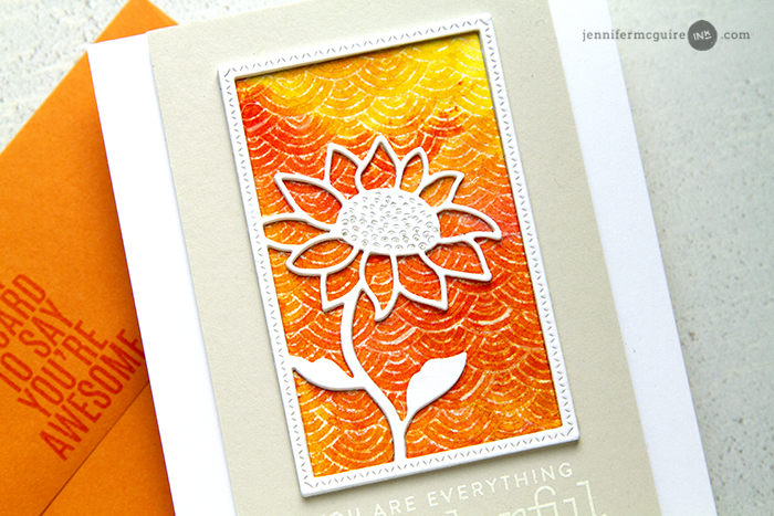 Watercolor Wash Resist Video by Jennifer McGuire Ink