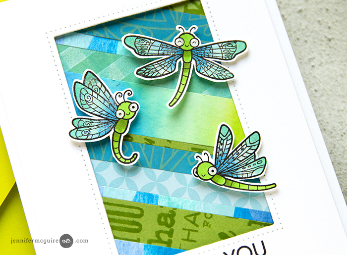 Using Scraps Creatively Video by Jennifer McGuire Ink