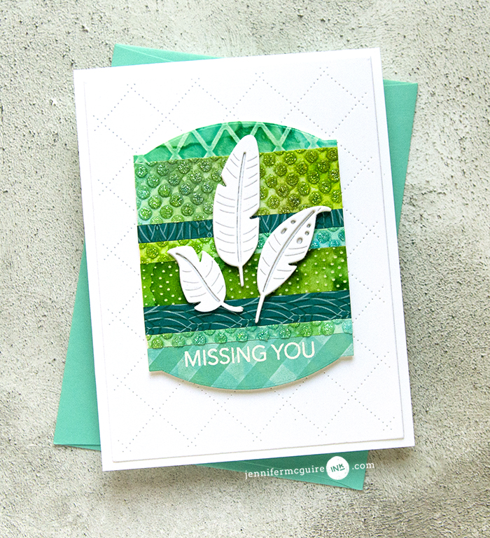 Using Scraps Creatively Video by Jennifer McGuire Ink
