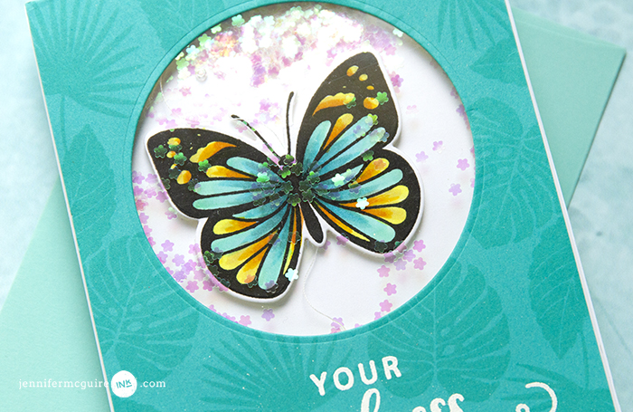 Beaded Slider Cards Video by Jennifer McGuire Ink