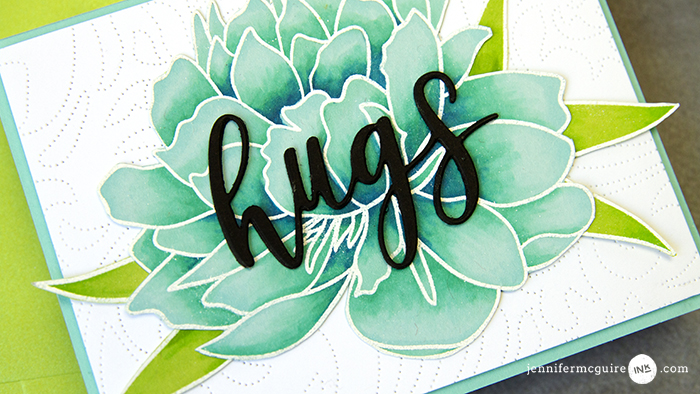 Swing Reveal Card Video by Jennifer McGuire Ink
