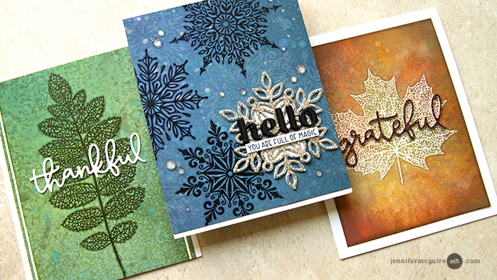 Distress Oxide Spray Resist Video by Jennifer McGuire Ink