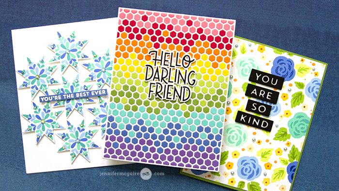 Card Showcase Video by Jennifer McGuire Ink