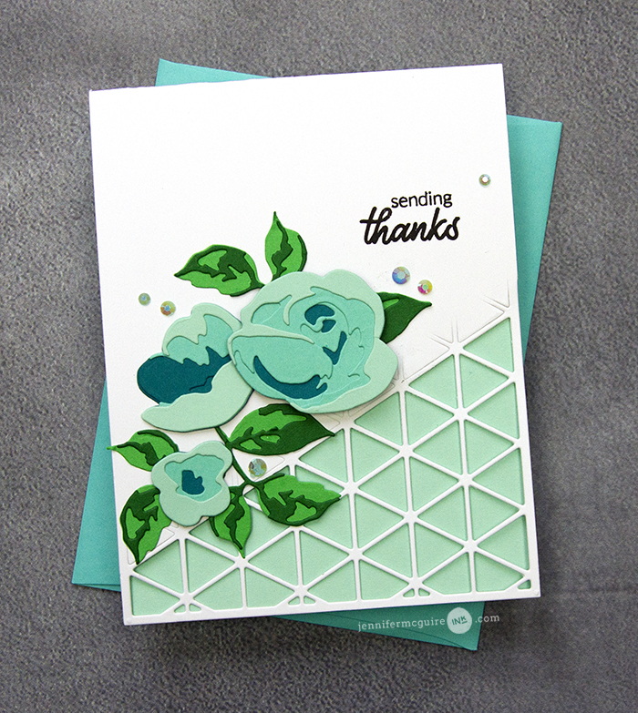 Open Border Card Video by Jennifer McGuire Ink