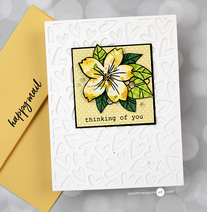 Stamped Paper Piecing Video by Jennifer McGuire Ink