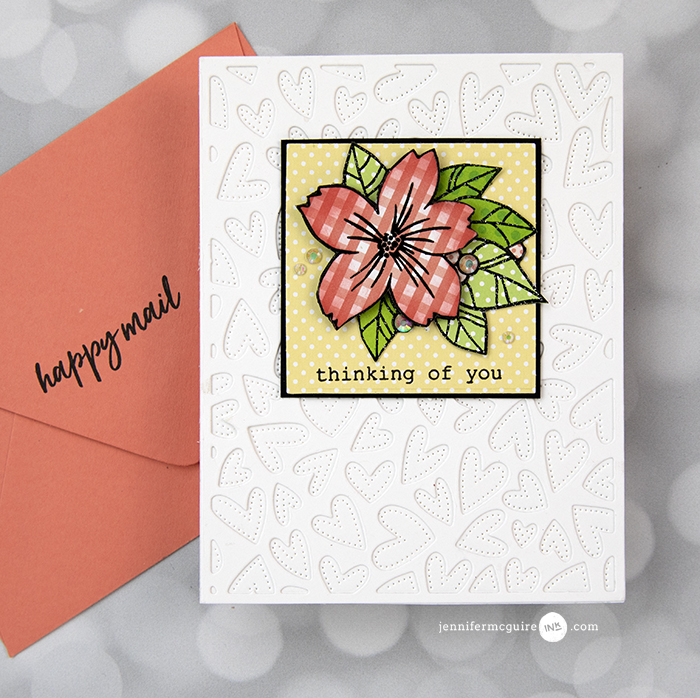 Stamped Paper Piecing Video by Jennifer McGuire Ink