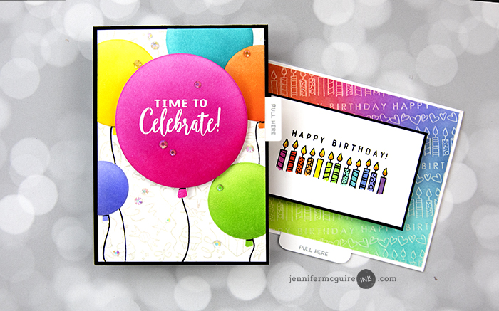 Pop Up Panel Card Video by Jennifer McGuire Ink