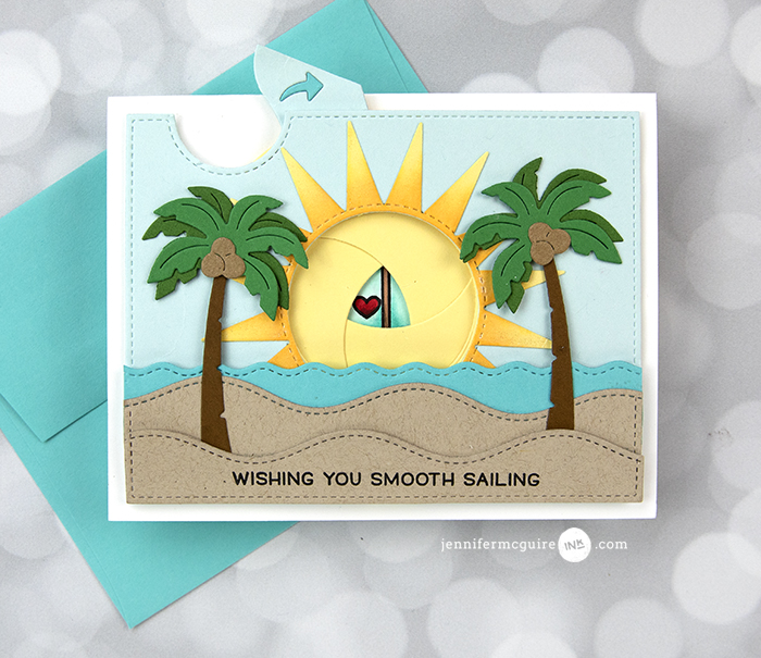 Magic Iris Cards Video by Jennifer McGuire Ink