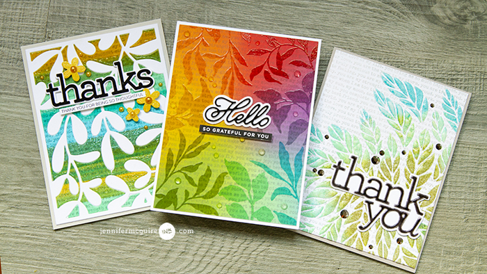 Distress Embossing Glaze Video by Jennifer McGuire Ink