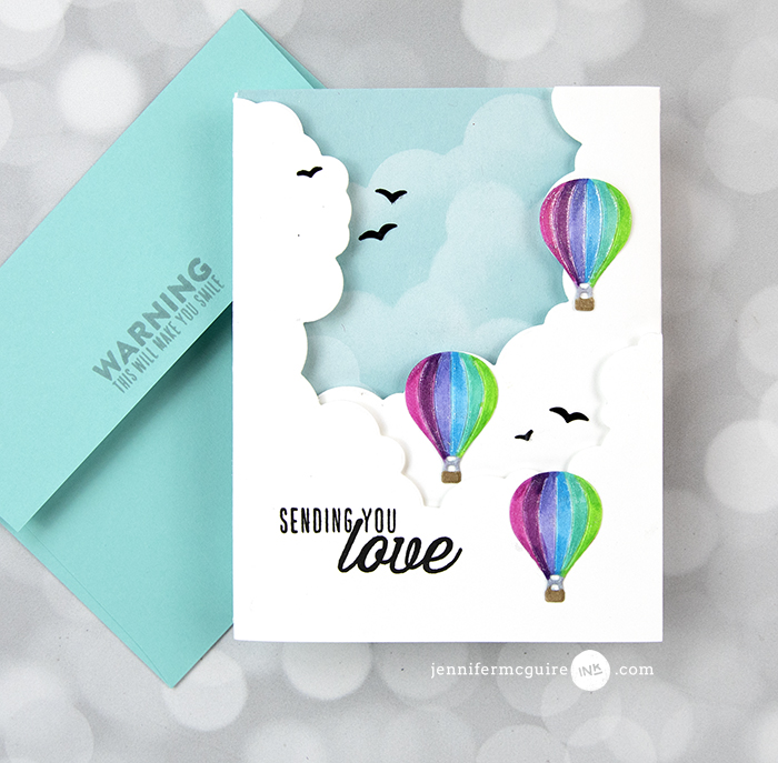 Inside Out Cards Video by Jennifer McGuire Ink