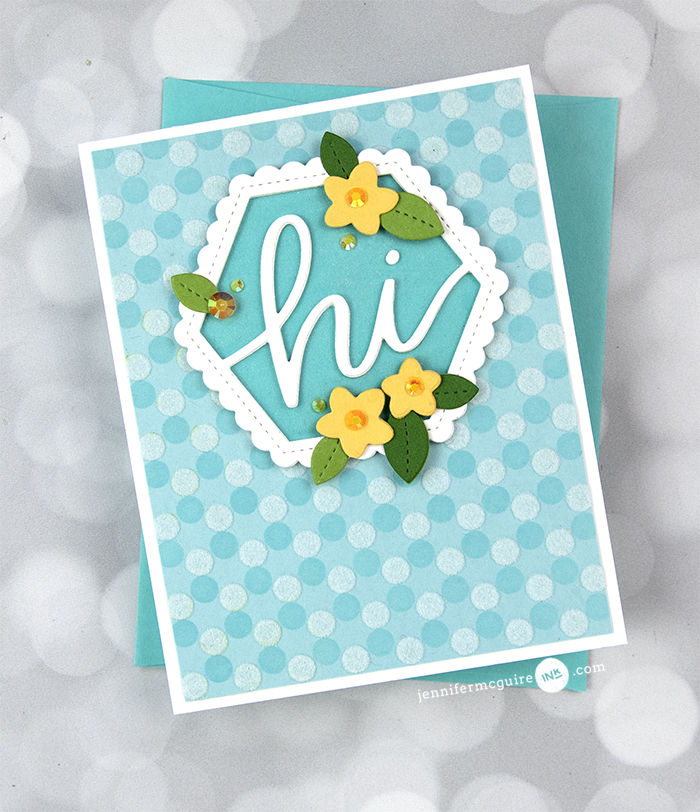Stencils 5 Ways Video by Jennifer McGuire Ink