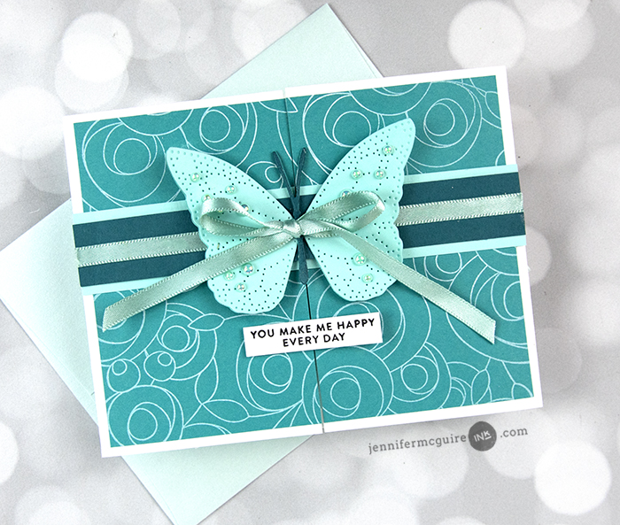 Split Gatefold Cards Video by Jennifer McGuire Ink