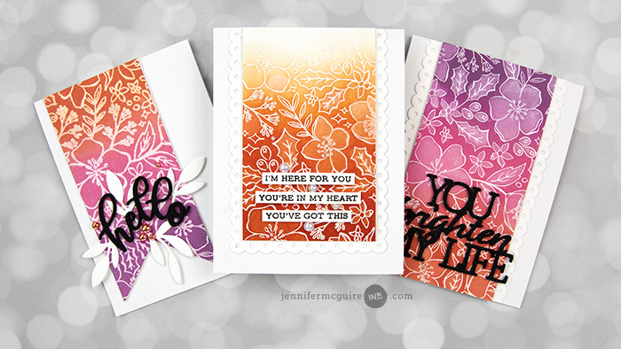 Easy Distress And Water Techniques Video by Jennifer McGuire Ink