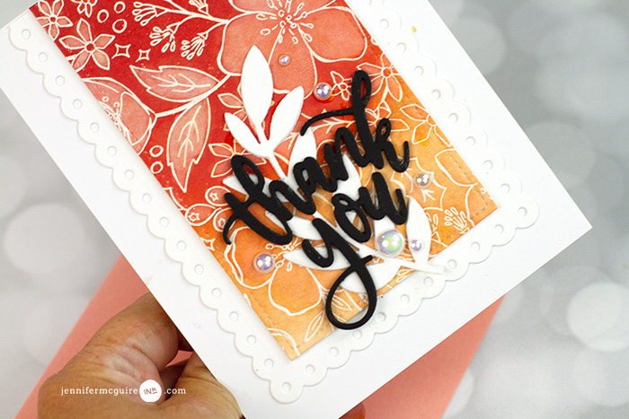 Easy Distress And Water Techniques Video by Jennifer McGuire Ink
