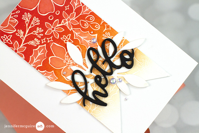 Easy Distress And Water Techniques Video by Jennifer McGuire Ink