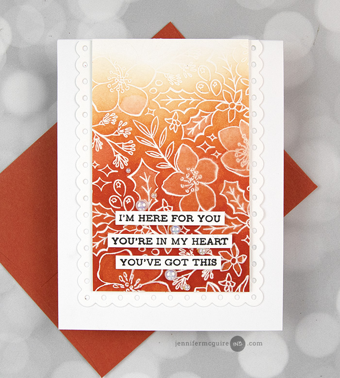 Easy Distress And Water Techniques Video by Jennifer McGuire Ink