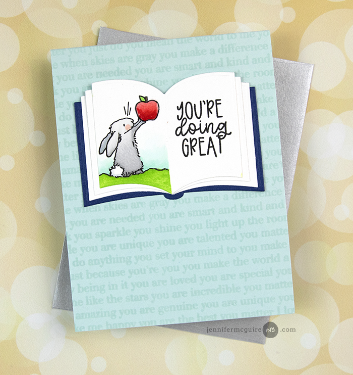 Masked Coloring Trick Video by Jennifer McGuire Ink