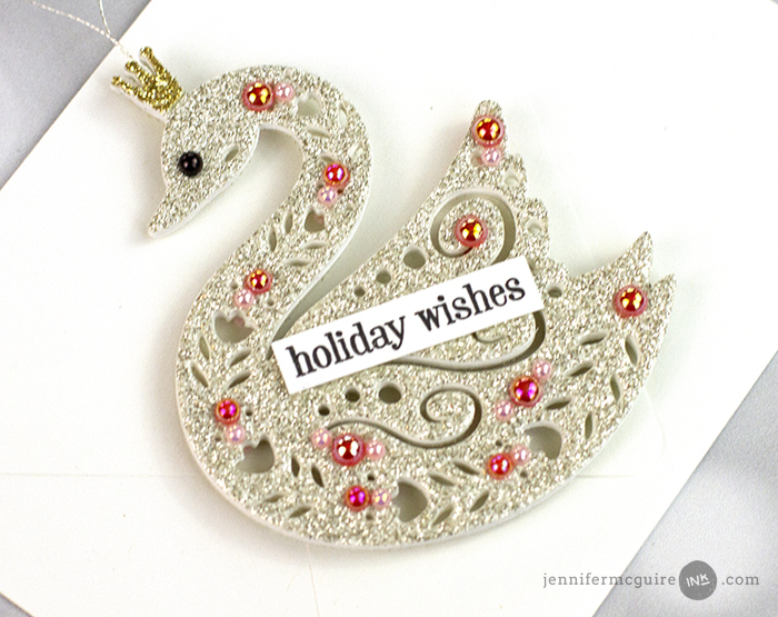 Belly Band Ornament Cards Video by Jennifer McGuire Ink