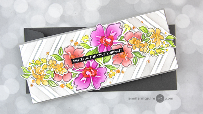All About Slimline Video by Jennifer McGuire Ink
