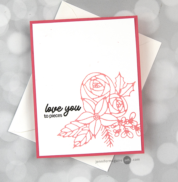 Die Cut Letterpress Video by Jennifer McGuire Ink