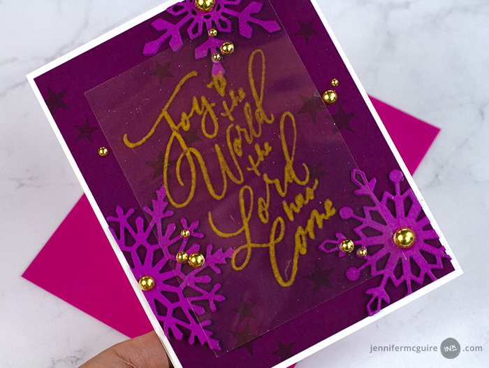 Laminated Stamping Video by Jennifer McGuire Ink