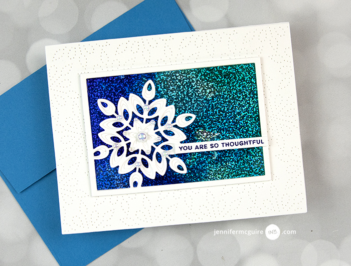 94513 Pinpoint Snowflake Plate
