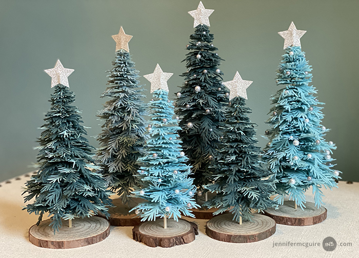 Handmade Trees by Jennifer McGuire Ink
