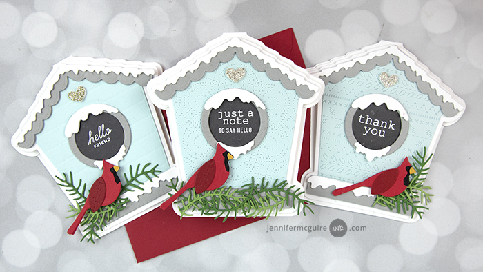 Easel Card Video by Jennifer McGuire Ink