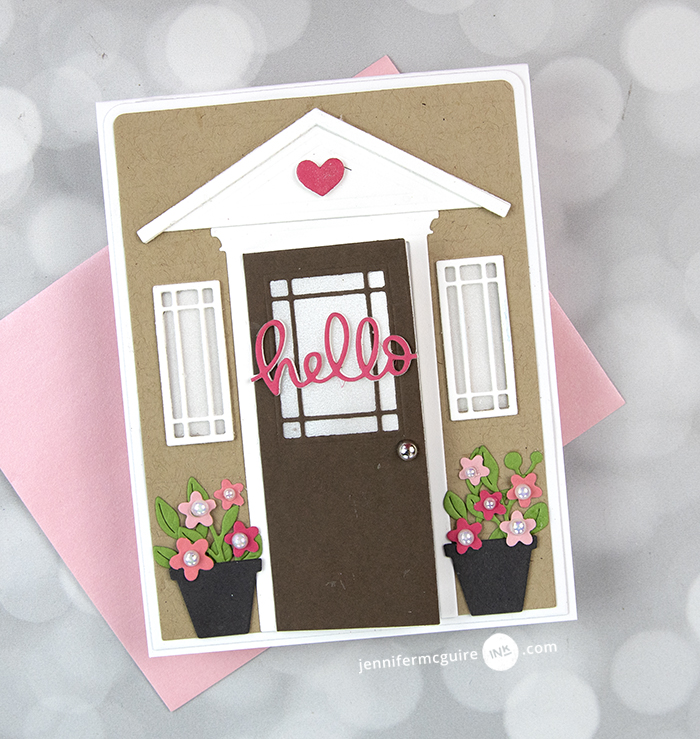 Easel Card Video by Jennifer McGuire Ink
