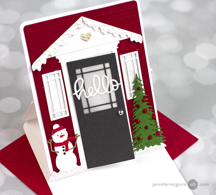Easel Card Video by Jennifer McGuire Ink