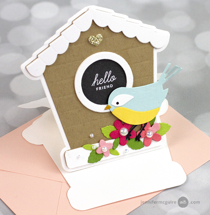 Easel Card Video by Jennifer McGuire Ink